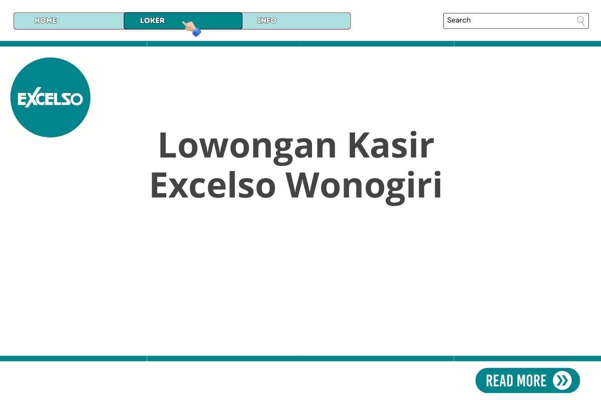 Lowongan Kasir Excelso Wonogiri